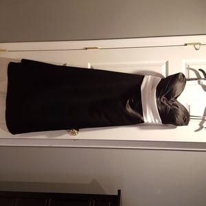 Plus Size Strapless Bridesmaid/Prom Dress